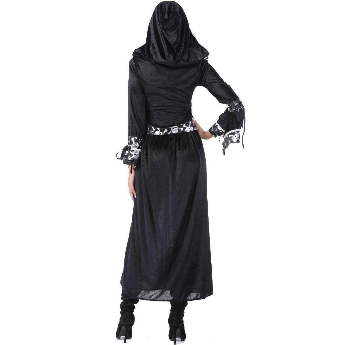Sweethearts outfit schedel dood vampier kostuum voor cosplay heksenpak mannen en vrouwen kostuums