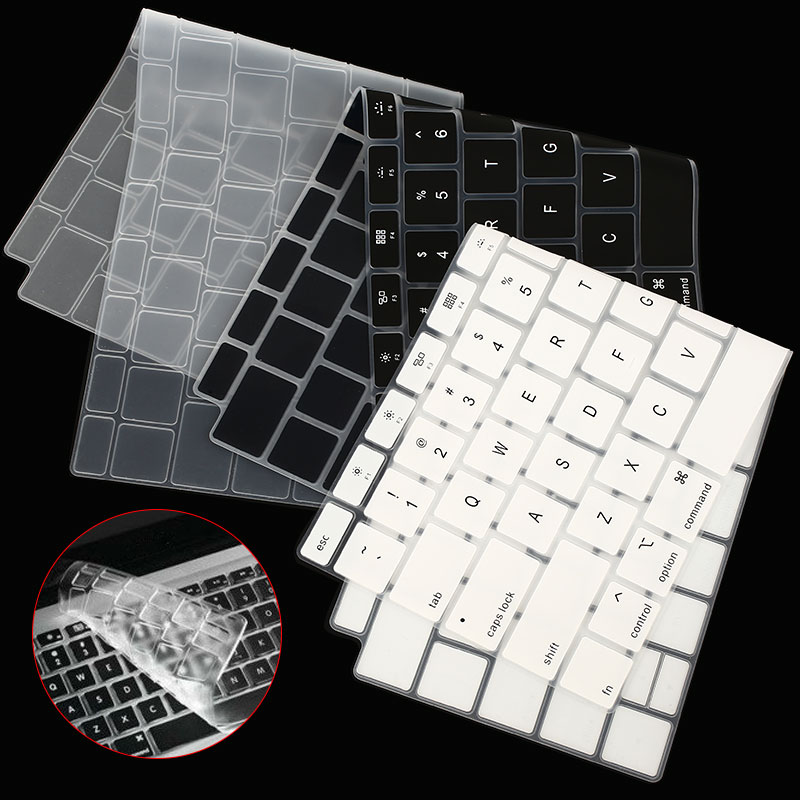Silicone Keyboard Protector For Macbook Air 13 A1932 US Layout Keyboard Cover Waterproof Keyboard Film