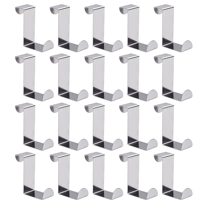 Drawer Hook 2-20Pcs Drawer Hook Stainless Steel Reversible Ove... – Grandado