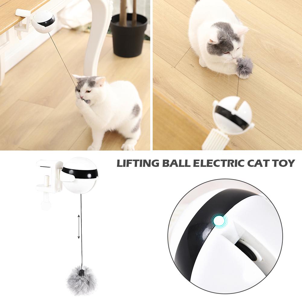 Lustige Yo-Yo Spielzeug Ball Hebe Ball Elektrische Flattern Rotierenden Interaktive Puzzle für freundlicher Teaser Katze Haustier Spielzeug