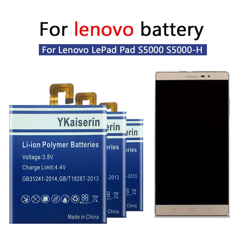 100% L13D1P31 Battery For Lenovo Pad A3500 S5000 S5000-H Tab3 7 TB3 710i 710F Tab 2 A7 A7-30 A7-10F A7-20F Battery +Track NO