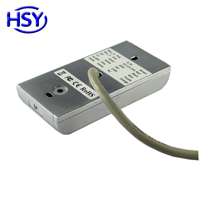 Backlit Keyboard IP68 Waterproof RFID Proximity EM Card Door Keypad Standalone Access Control Metal Case 2000 Users