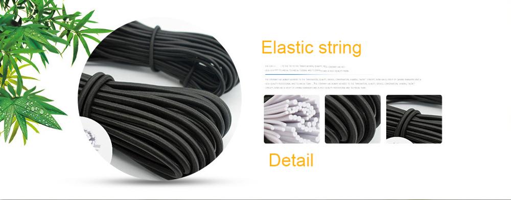 Heavy Duty Elastic Bungee Cord Strap Stretch Latex Thread Rope 3mm 5mm 7mm For Attaching to BCD Regulator Octopus Holder