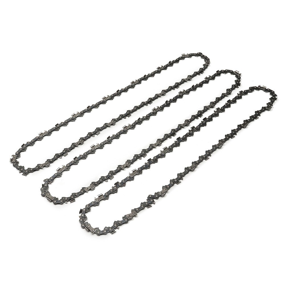 4Pcs/Set 16 Inch 3/8LP 050" Chain Saw Guide Bar With 3pcs Chains For STIHL 009 012 021 E180 MS180 MS190 MS250 HT70