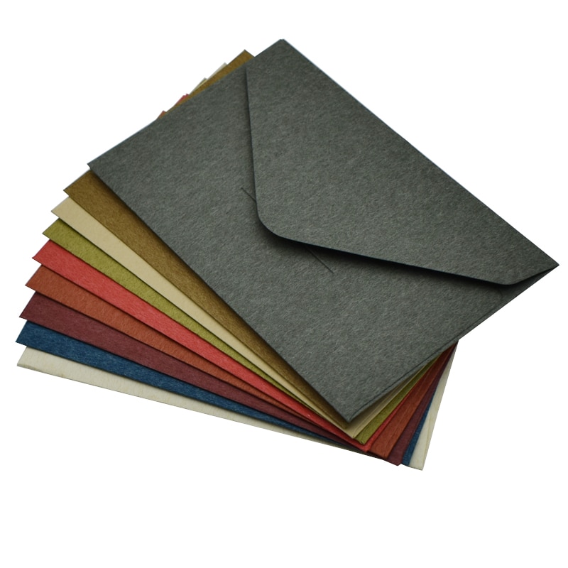 Sobres de papel pequeños clásicos, sobres coloridos en blanco, 10,5x6,7 cm, tarjetas de felicitación, invitación de boda, sobre de , 20 Uds.