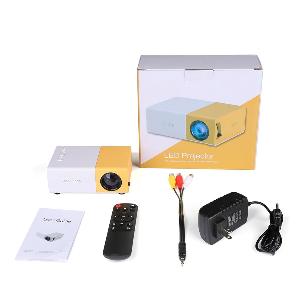 1080P Led Mini Projector Pocket Home Theater Projector Met Hdmi Usb, Video Beamer Optie Android Projector