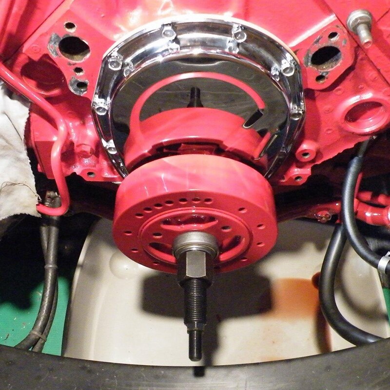 66515 Harmonic Balancer Installation Tool for Chevy Small Block &amp; Big Block Crankshafts Car Accessories
