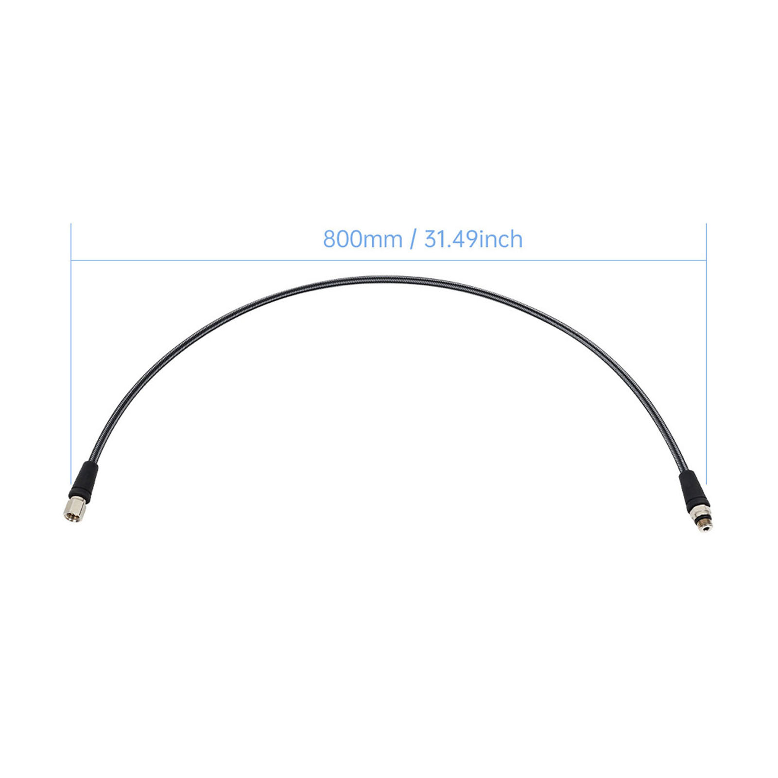 15cm 65cm 80cm Diving High Pressure Regulator Hose Carbon Fiber Woven Flexible Safe Scuba Diving High Pressure Hose: Red