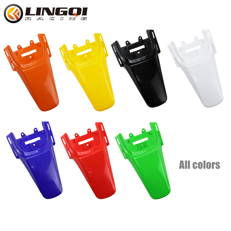 LINGQI CRF50 Rear Fender Motorcycle Pit Dirt Bike Mudguard Mud Guard Plastic Body Cover for CRF 50 Protection Accessories