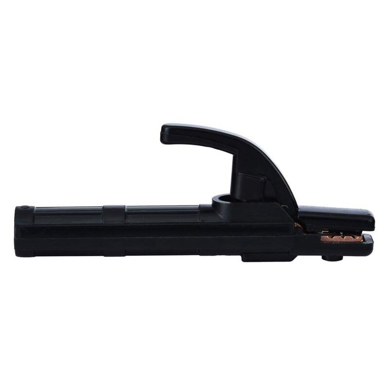 1 varilla de soldadura de cobre con soporte para electrodos 300A, herramienta de abrazadera de Mango antideslizante para minería de fábricas de barcos