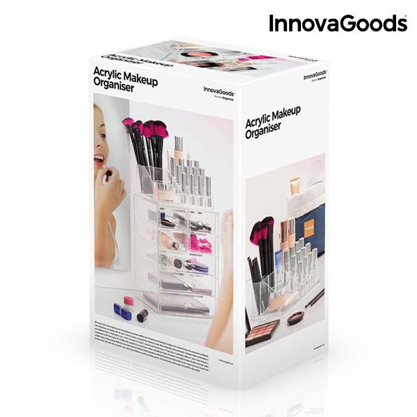 InnovaGoods-Organizador de Maquillaje Acrílico