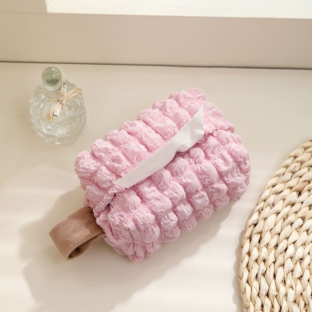 Babydoekjes Hoes - Flip Cover Tissue Box - Kinderwagen Hangtas - Katoenen Napkin Houder: Transparant
