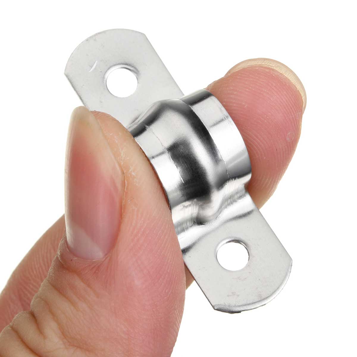 10 Pcs Stainless Steel Plumbing Tube Saddle Pipe Clips Bracket M5/M8/M10/M12/M14/M16/M20 All Sizes Clamp