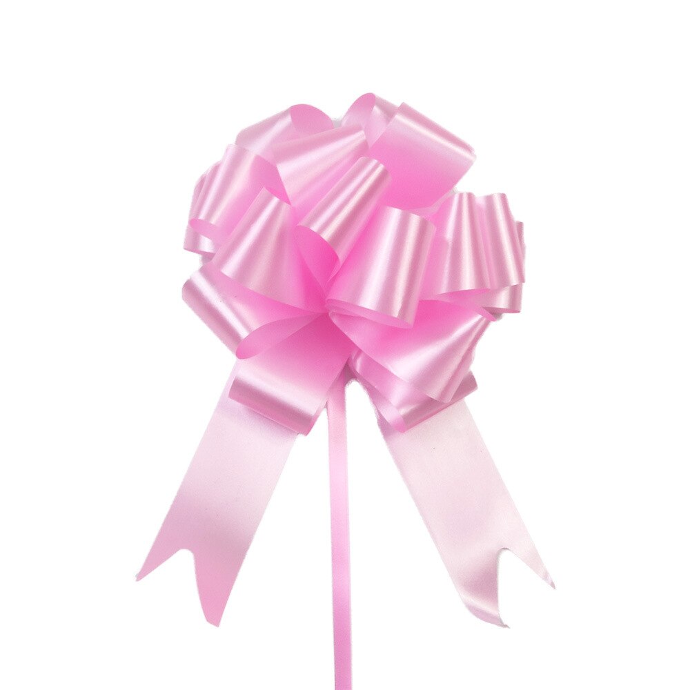 30/10 pièces grand ruban tirer arcs tirer arcs noeud ruban tirer arcs grand tirer arc avec ruban tirer arcs avec ruban décor: M / Rose