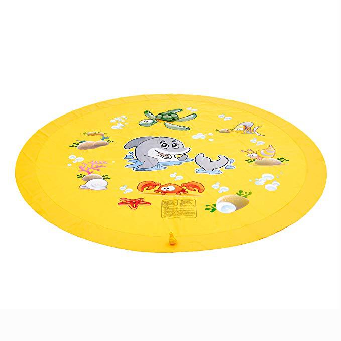 Kinderen Gazon Waternevel Game Mat Outdoor Strand Water Speelgoed Waternevel Mat Spray Zwembad: 8