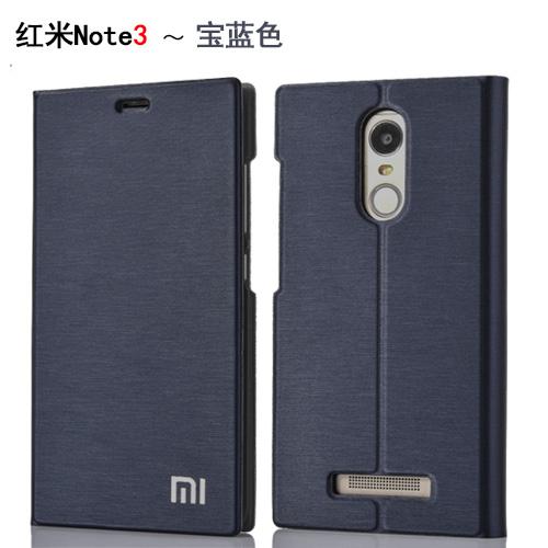 For Xiaomi Redmi Note 3 Pro Phone Case Luxury Slim Style Flip Leather Case For Xiaomi Redmi Note 3 Pro Cover Bag: Blue