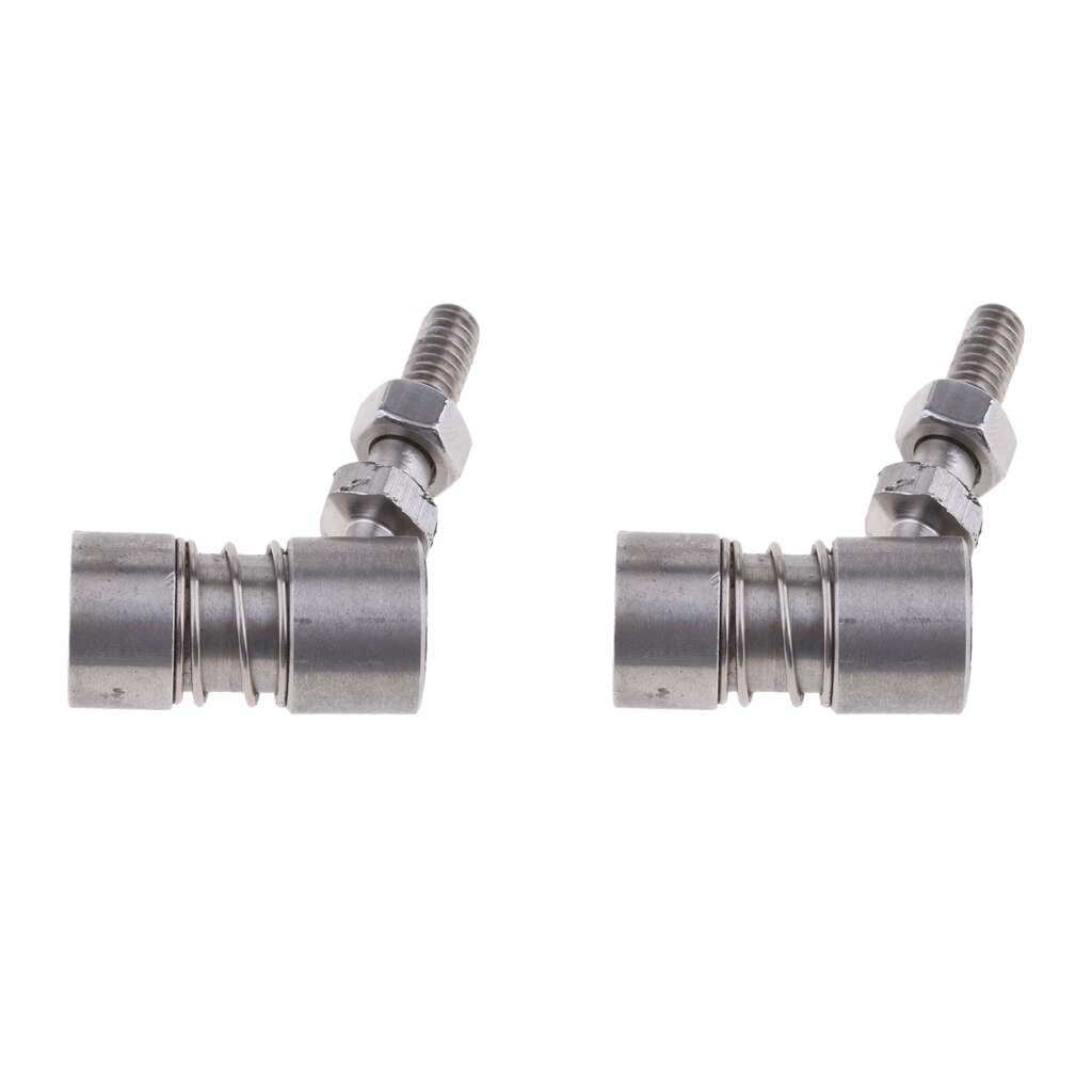 2 x Male & Female Ball Joint 1/4 inch 6mm for Boat Push Pull Throttle Cables, 304 Stainless Steel