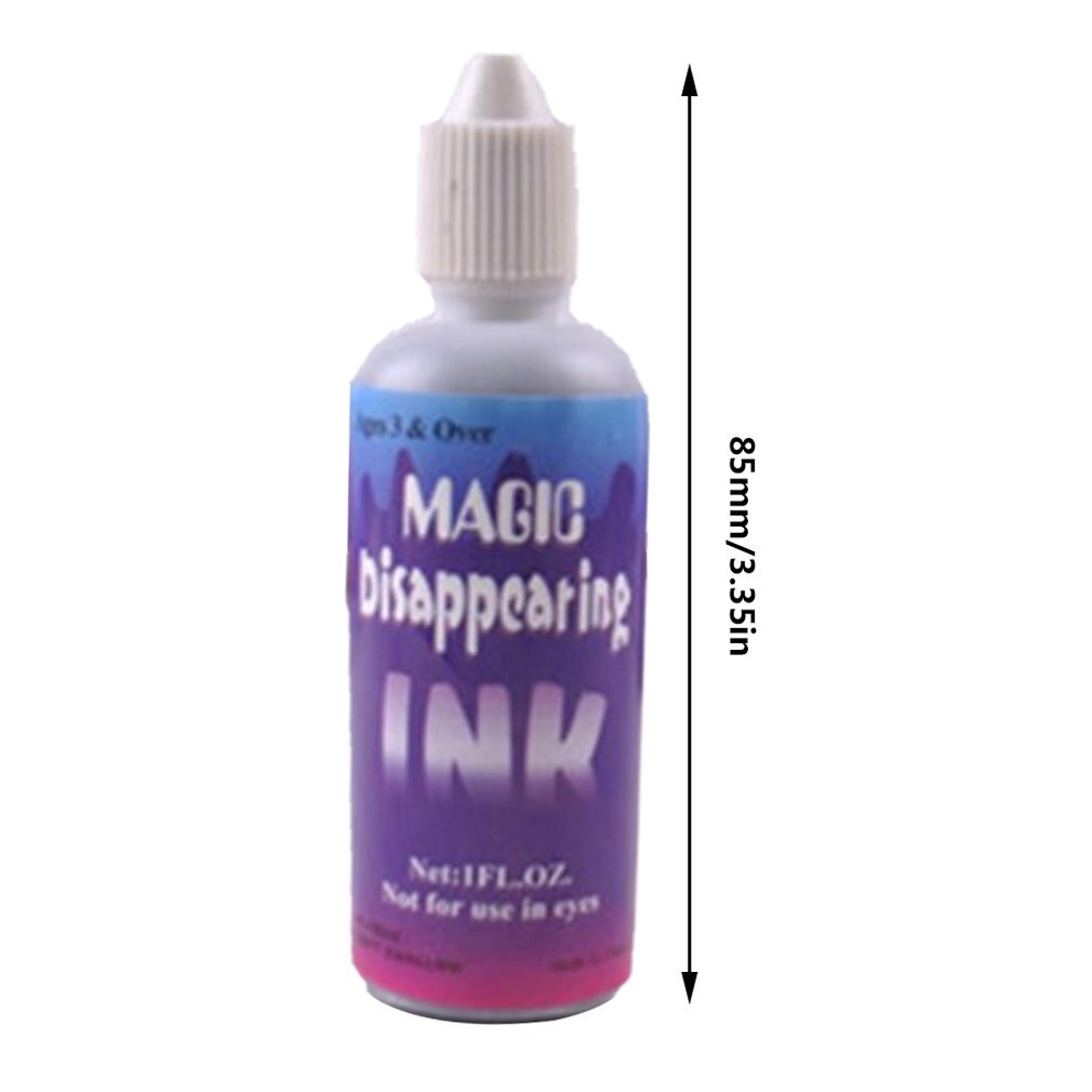 Novelty Halloween Toy Magic Trick Disappear Ink Ink Magic Toys Tricky Spoof Friends Stealth Funny Toys