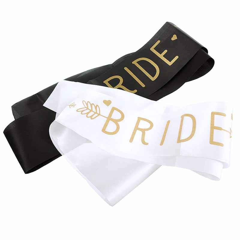 Team Bruid Bruidsmeisje hoed Haar Tie Polsbandje ring sluier sash crown tiara Bachelorette vrijgezellenfeest Wedding Bridal Shower decoratie