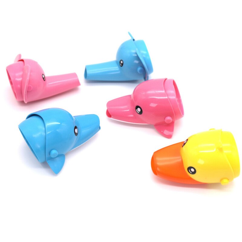 Barn baby barn guide ränna baby tvätt djur-kranförlängare handtvätthjälp barn badhuvud  m4