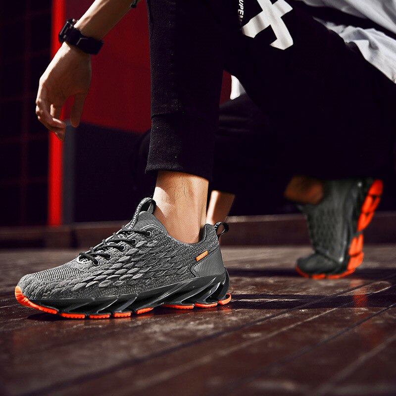 Men Shoes Sneakers Mesh Summer Mens Casual Shoes Breathable Lightweight Men Shoes Lace-up Classic Mens Sneakers