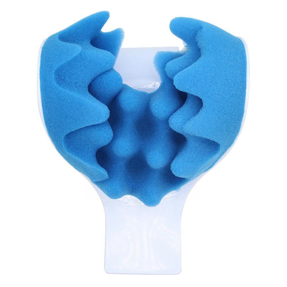 Releases Muscle Tension Neck Support Tension Reliever Blue Relieves Relaxer Soreness Theraputic Shoulder Tightness Sponge N D7Z3