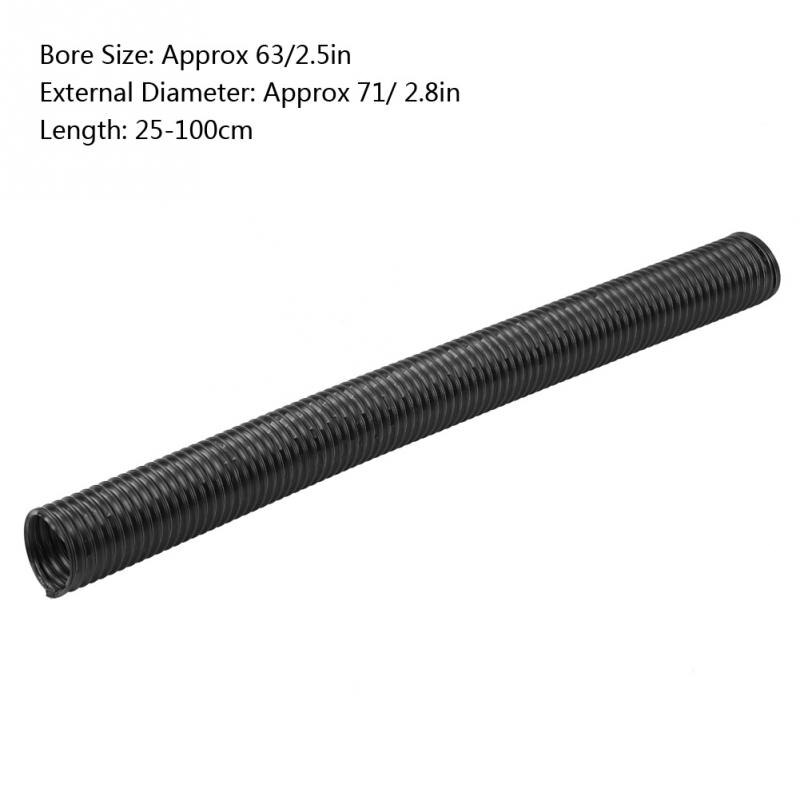 Tuyau D'Expansion Flexible Admission Air Voiture 63mm - Plastique Résistant Chaleur Universel