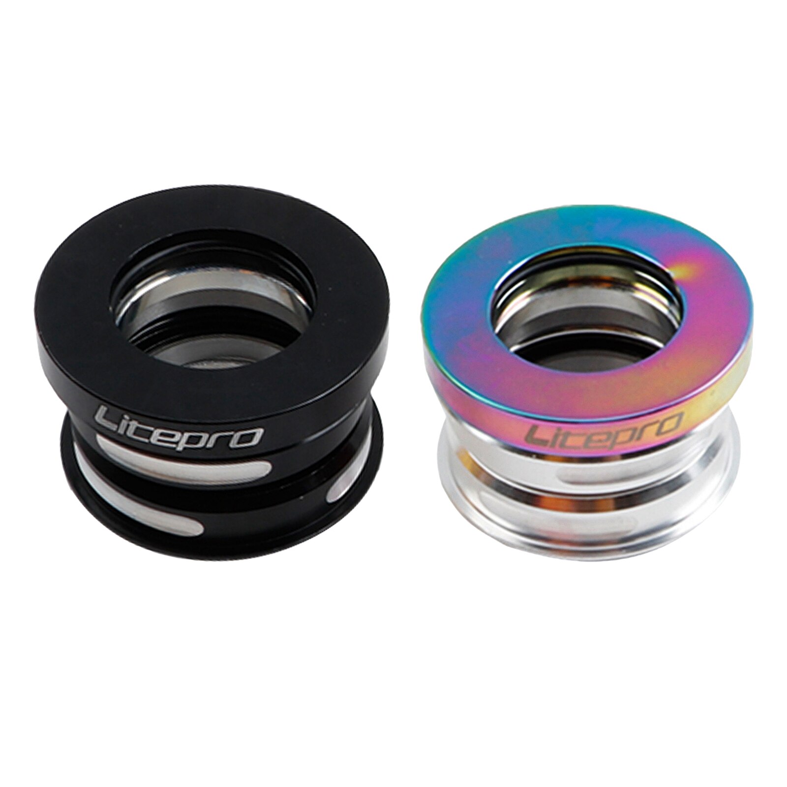 Bike Headset Bicycle Threaded Electroplating Bearing Road Bike Mountain Bowl 44mm