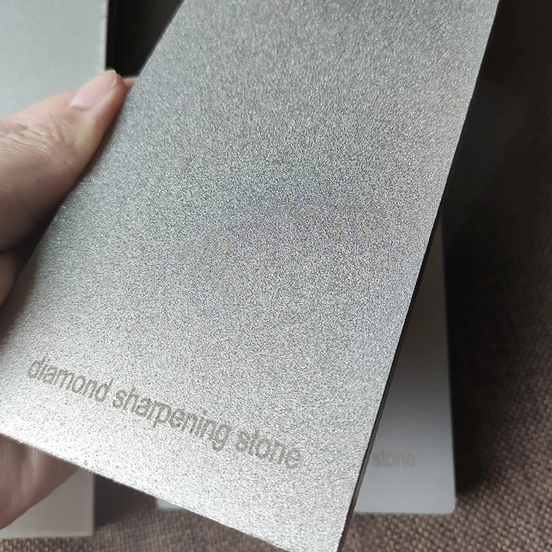 230X80X10Mm Diamant Slijpstenen Keuken Messenslijper Wetsteen Oliesteen Met Antislip Basis Knive Slijpen Randgereedschap