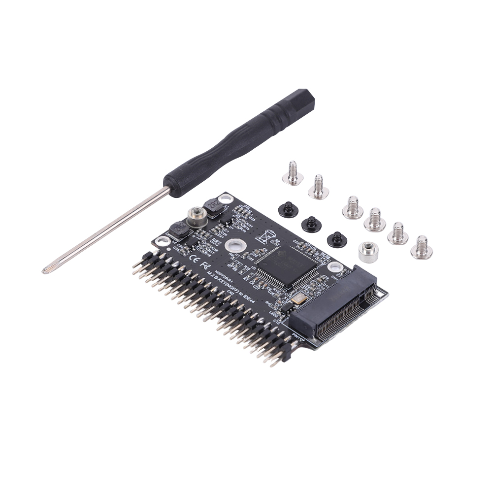 M.2 NGFF SATA SSD zu 2,5 Zoll IDE 44 Stift Adapter M.2 NGFF SATA SSD zu 2,5 IDE SATA SSD Konverter Adapter Konverter für PC Schreibtisch