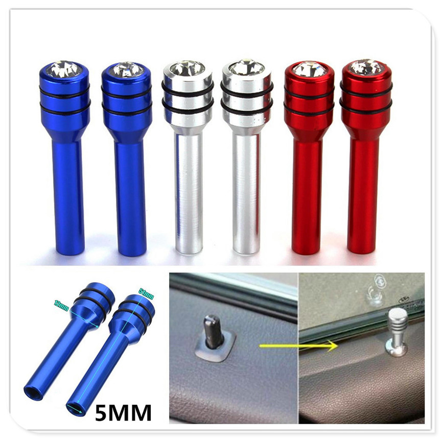 4 PCS Deurslot Pin bolt Auto Truck Pull Knop auto Knop Pins Security voor Suzuki Aerio Ciaz Evenaar Esteem forenza Forsa Grand
