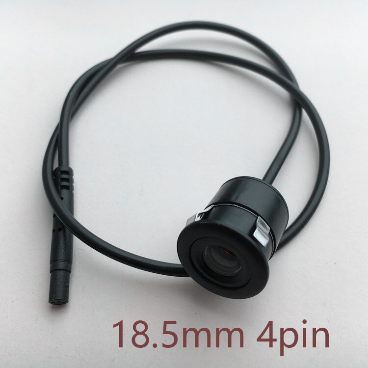 6m Car RCA CAR Reverse Rear View Parking Camera Video Cable With Video Trigger Wire Connecting Car Parking Rearview Monitor: 18.5mm 4 pin