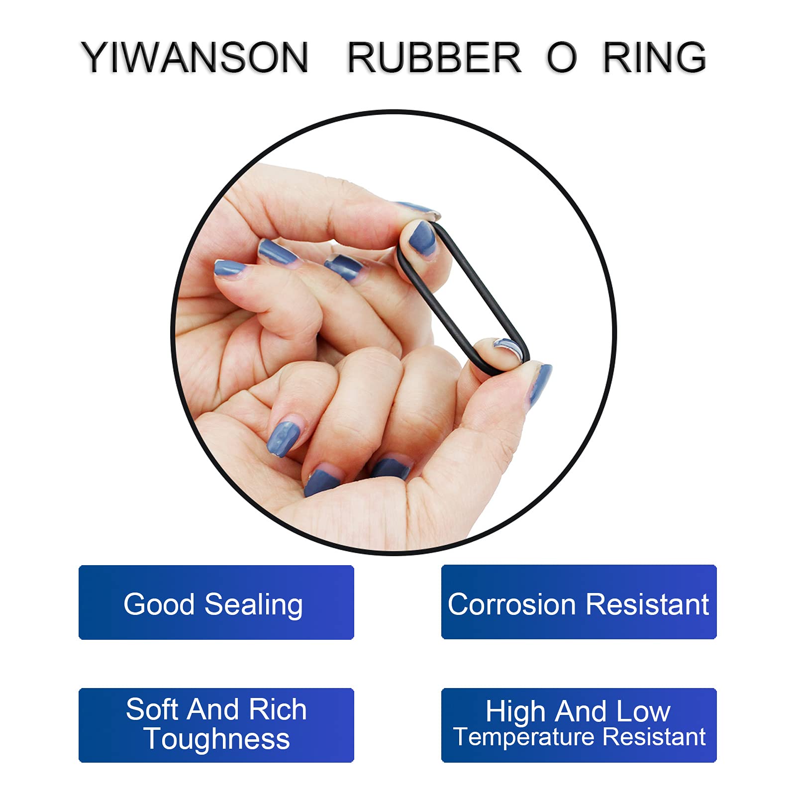 Doos 200 Stuks Siliconen Rubber O-Ring Reparatie Kit Kraan Afdichting Klep Waterdichte Machine Oliebestendige Pakking Combinatie Kit