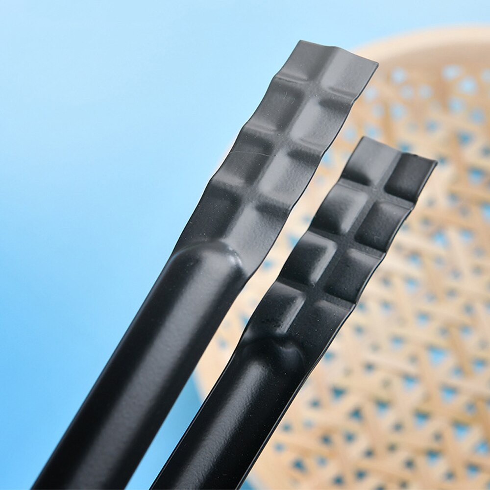 Pince à Barbecue en métal résistant à la chaleur alimentaire Barbecue Barbecue four à charbon outils de cuisson en plein air Barbecue pince à viande Camping cuisine Gadget