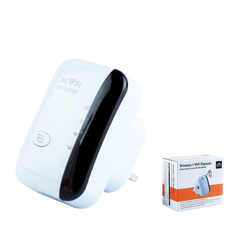 300Mbps WiFi Extender Amplifier Repeater Booster Wi Fi Signal 802.11N Long Range Wireless Wi-Fi Repeator Access Point: US plug / White with box