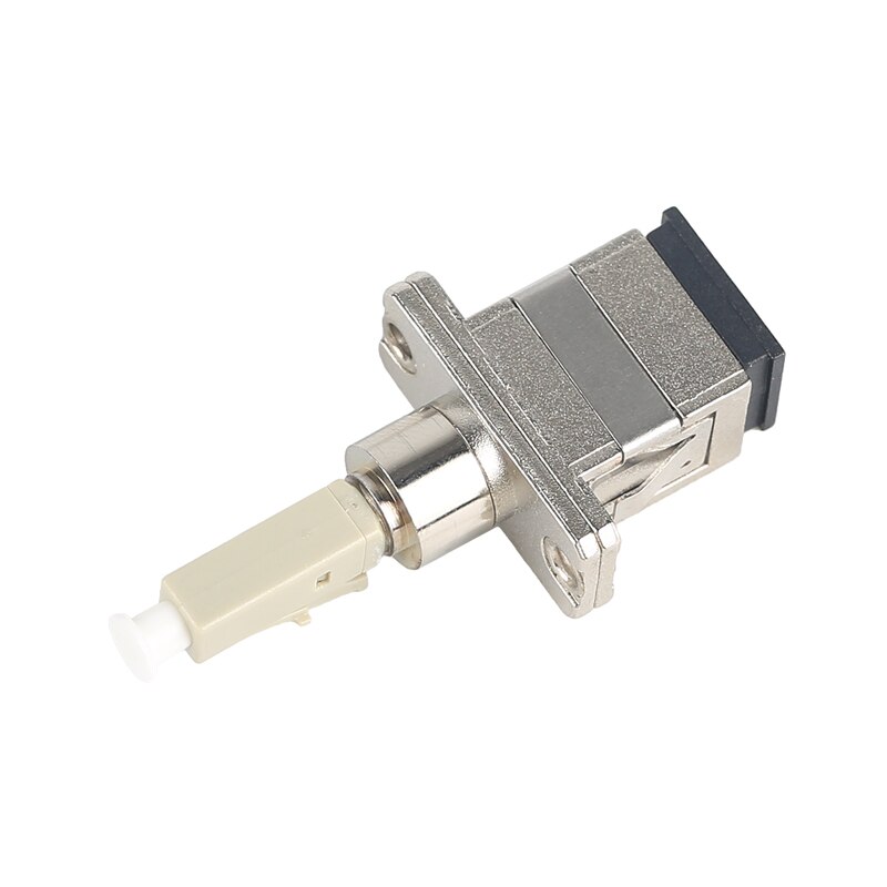SC Female-LC Male Multimode MM62.5/125 Fiber Optic Adapter Transfer Flange Coupler SC-LC Adapter