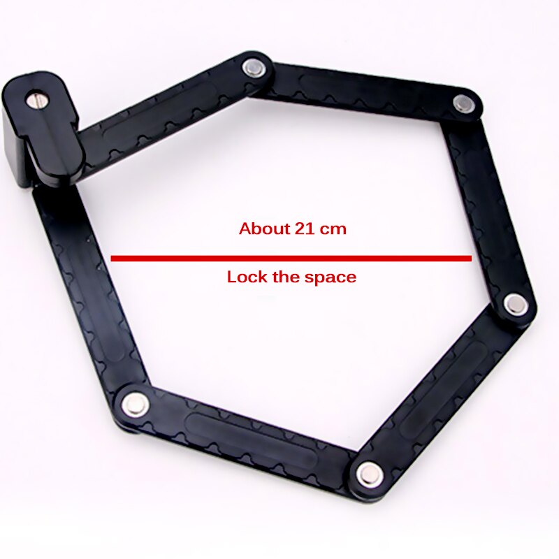 Universal Folding Bicycle Cable Lock Steel Strong Heavy Duty Bike Security Safe Anti-Theft Combination Outdoor MTB Road Bicycle
