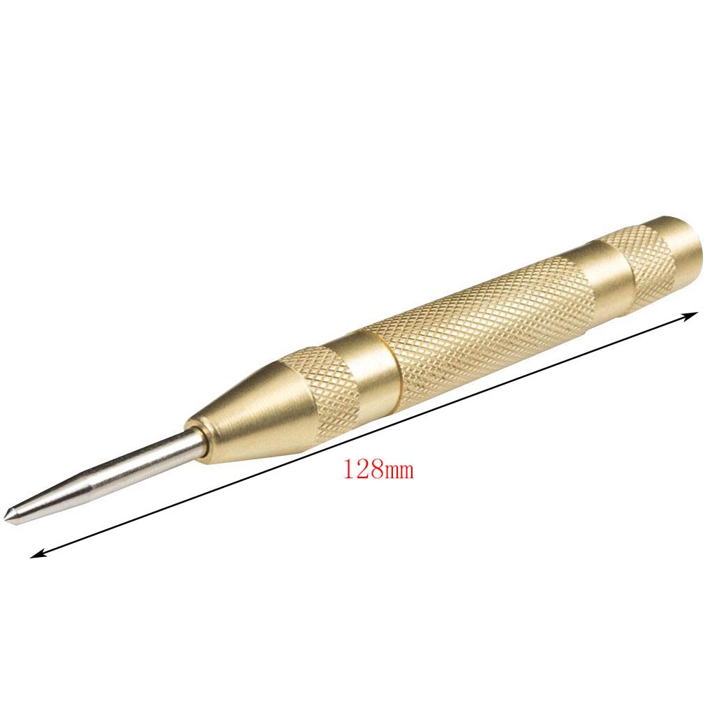 Punzón de centro automático, herramientas de carpintería, marcador de abolladura ajustable, herramienta de perforación de carpintería