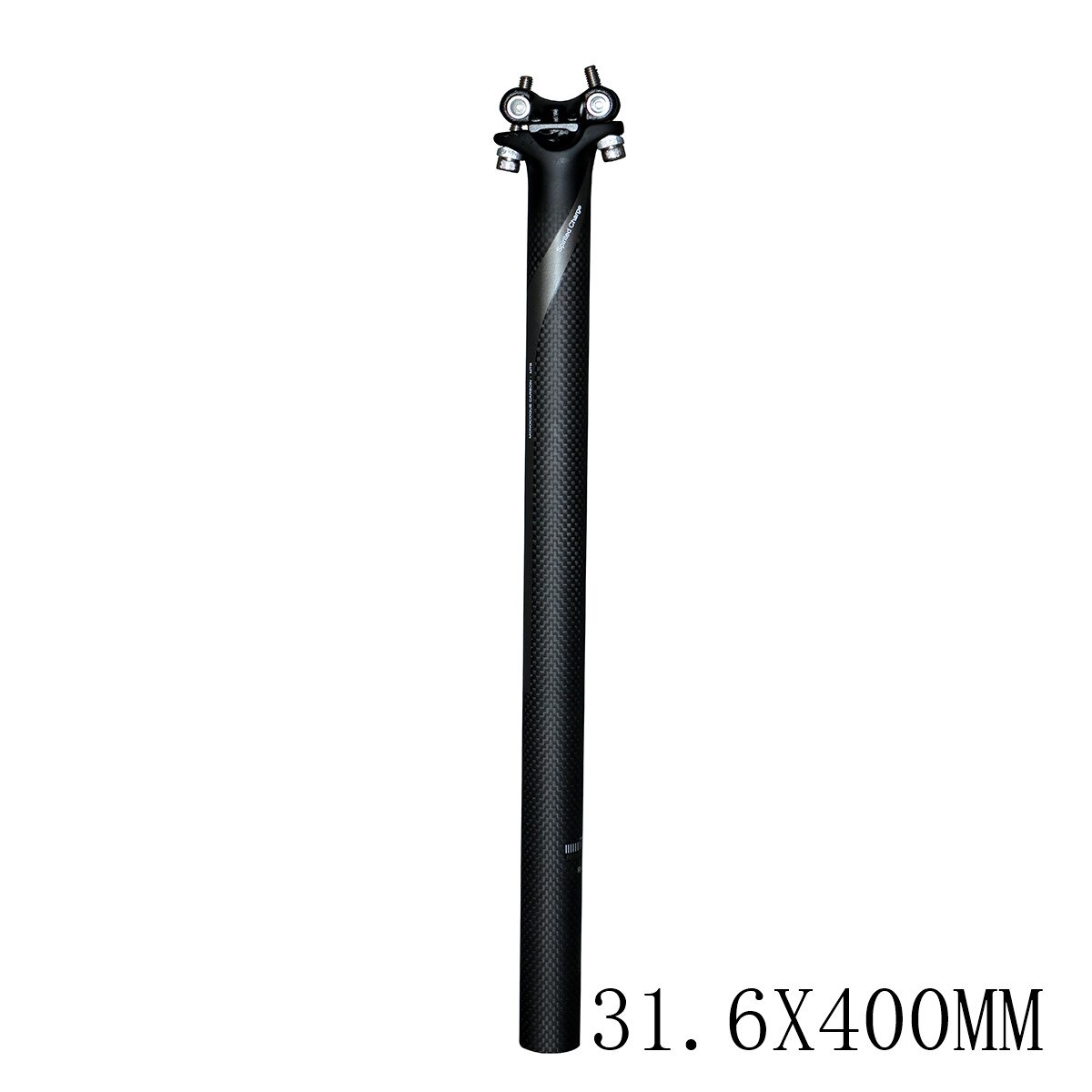 Mountain &amp; Road 3K Full Carbon Fibre Fiets Zadelpen Carbon Fiets Zadelpen Mtb Fietsonderdelen 27.2/ 30.8/31.6*350/400 Mm: Matte 31.6X400MM