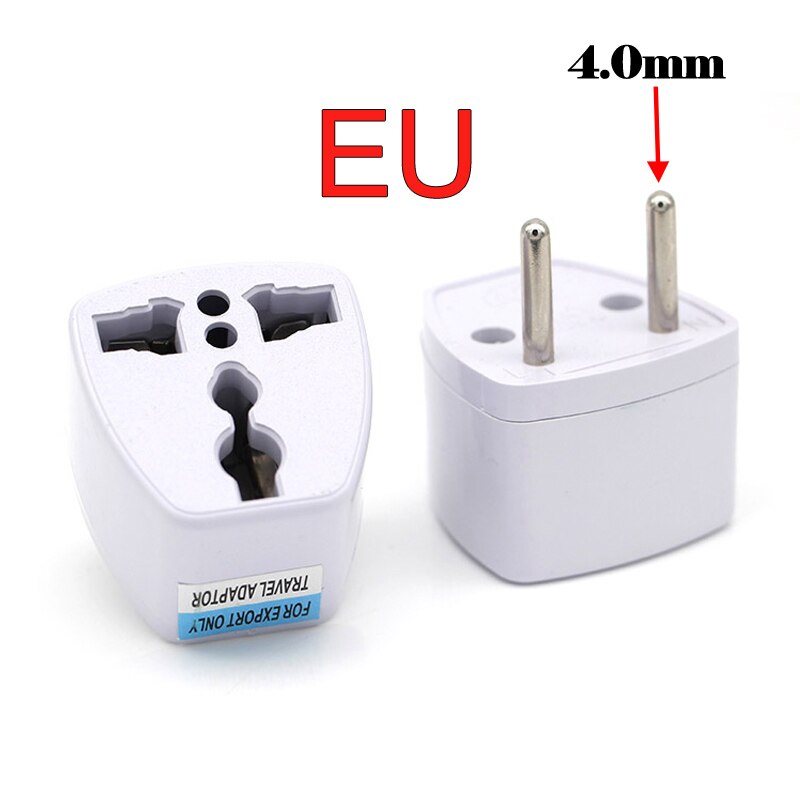 Electric Socket Universal Worldwide Travel Wall Charger AC Power AU UK US EU Plug Adapter Adaptor Option 2 USB Charging Port: EU02