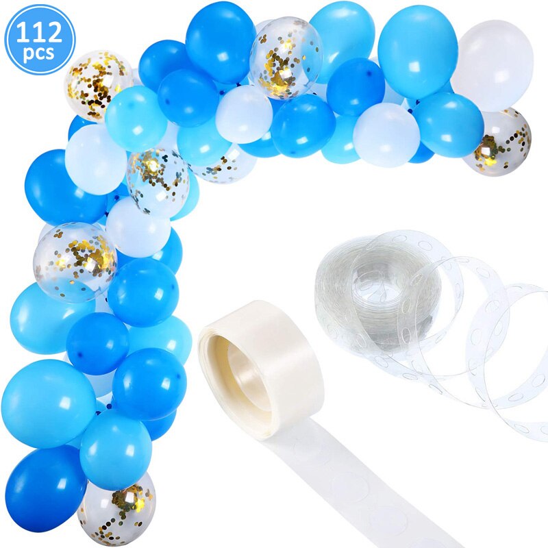 Confeti látex globos mixtos Banner primer Feliz cumpleaños 1 er niños bebé niño niña decoraciones mi 1 año suministros guirnalda: Verde oliva