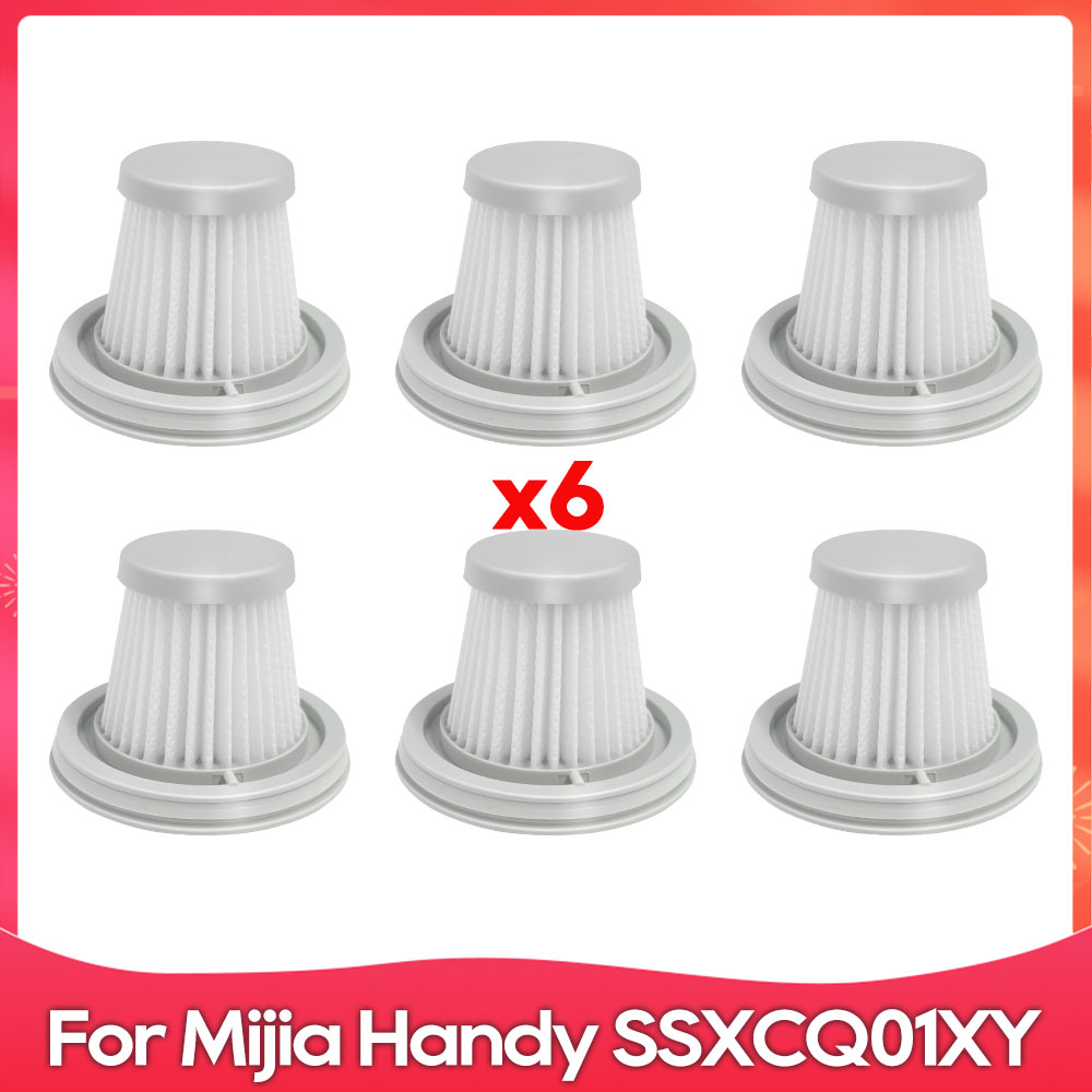 Fit For ( Xiaomi Mijia SSXCQ01XY ) Hepa Filter Accessory Spare Part Home Car Mini Handy Vacuum Cleaner Replacement: plum