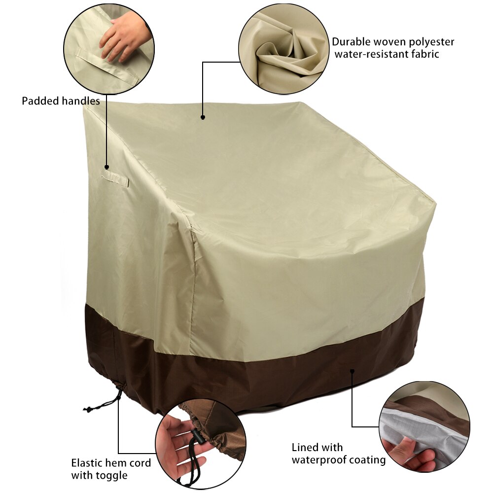 Waterproof Dust-Proof Furniture Chair Sofa Cover Garden Sunshade Patio Outdoor Protect Your Furniture From Dust And Sun