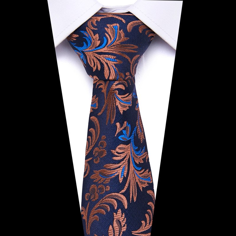 Men's Print Pattern Ties for Men 7.5 cm Neckties Polyester Jacquard Gravatas Wedding Ties Fit Workplace: Rose Red