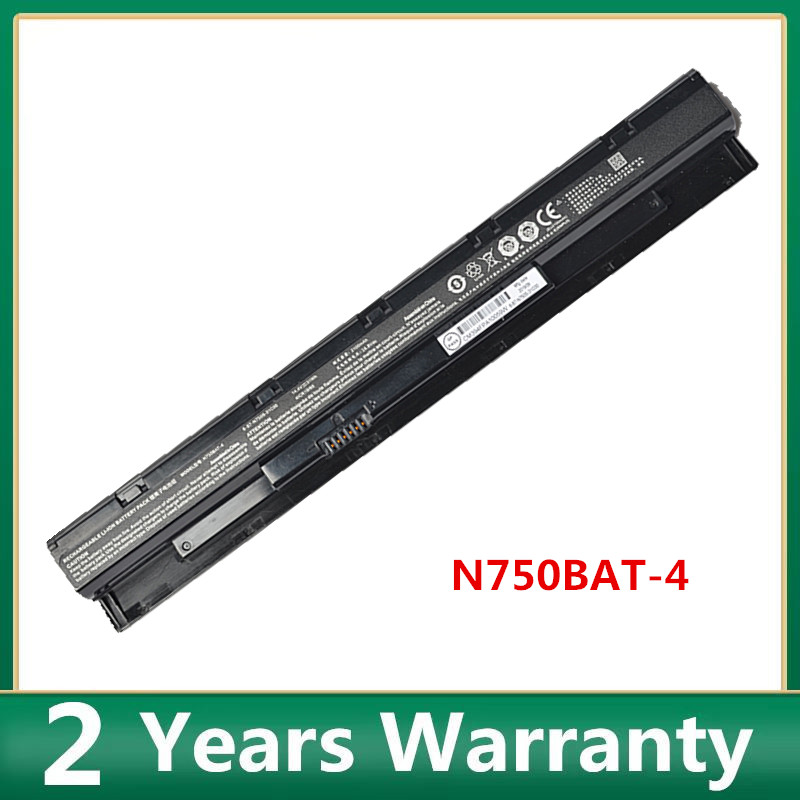 Batterie d&#39;ordinateur portable pour Clevo N750BAT-4 N750S, akku, N750BAT-4