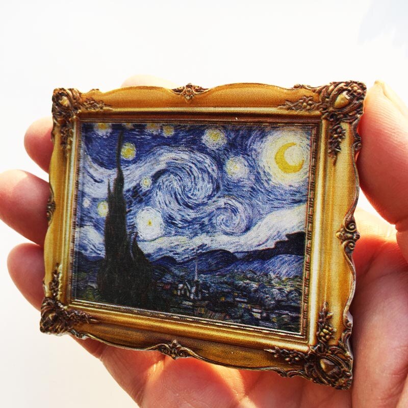 Holandia obraz awangarda gogha magnesy na lodówkę turystyka pamiątka lodówka naklejka magnetyczna kolekcja rękodzieło prezent