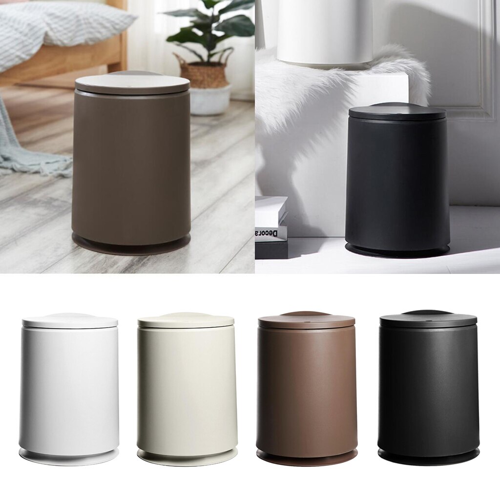 Home Room Hotel Trash Can - Dual Compartment Recycler - Kitchen Wastebasket