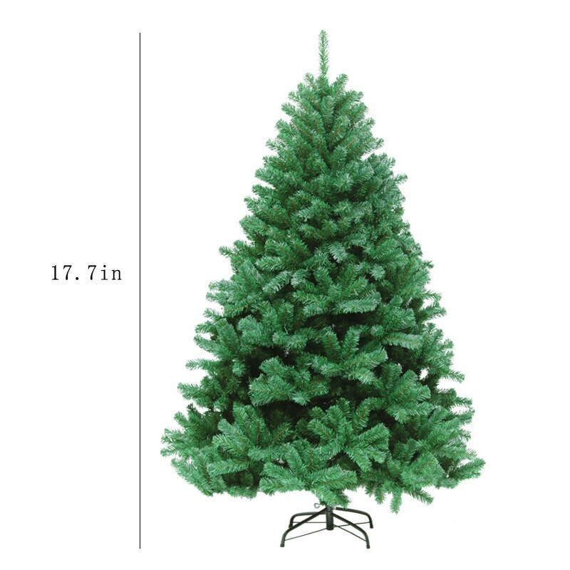Artificial Christmas Tree Indoor Xmas Decor Reusable Green Tower Shaped Standing Christmas Tree Festival Home Decoration