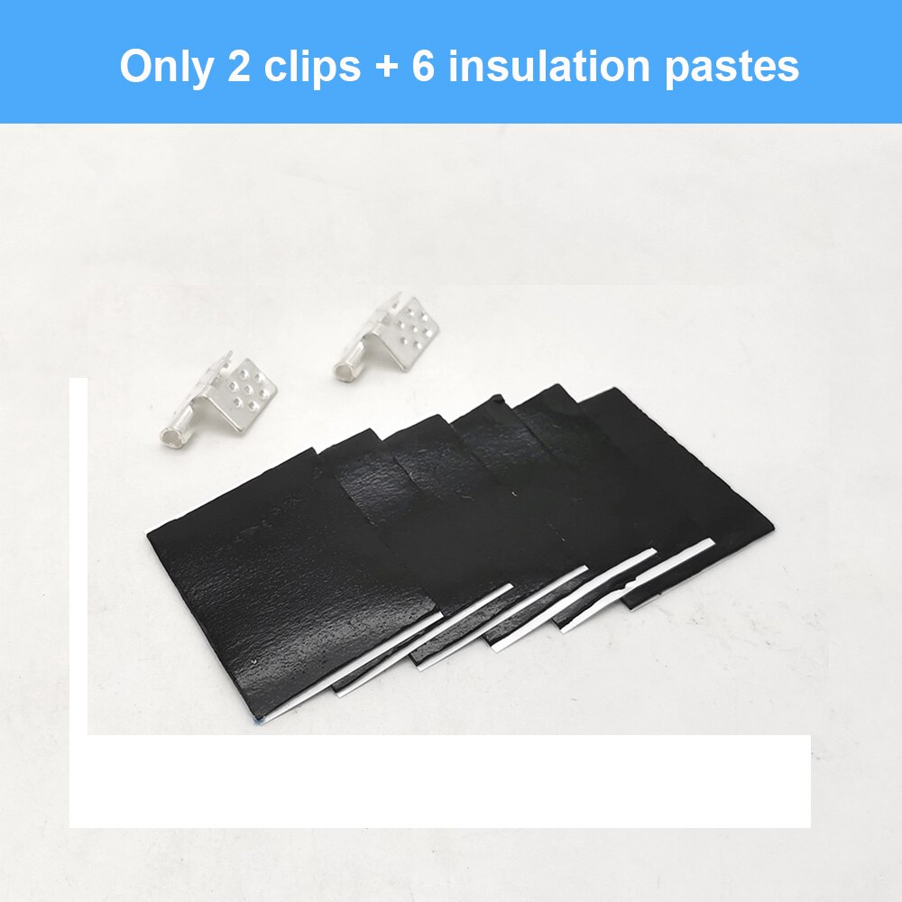 Infrared Heating Film 220V Electric Warm Floor System 50CM Width 220W/m2 Heating Foil Mat Made In Korea: 2 clips 6 pastes