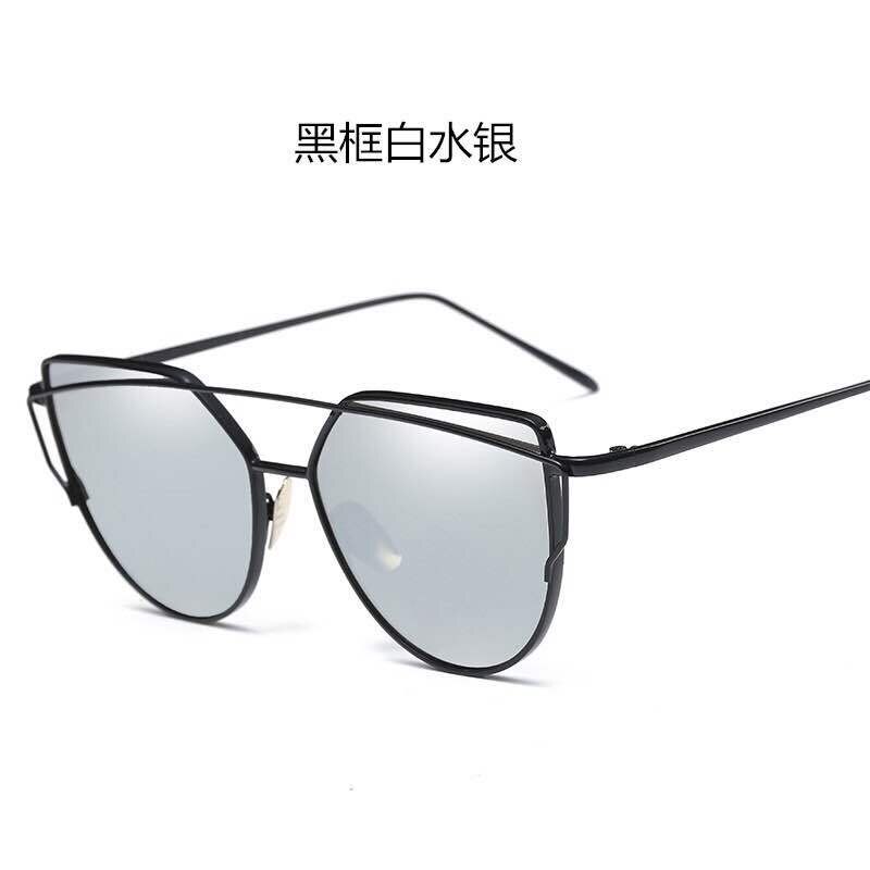 Metal Cat-Eye Sunglasses, Ladies Colorful Sunglasses